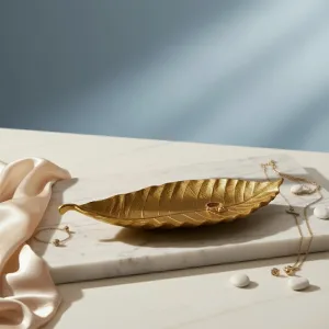 SOLID CAST ALUMINUM GOLD  AND NICKEL PLATED TRAY